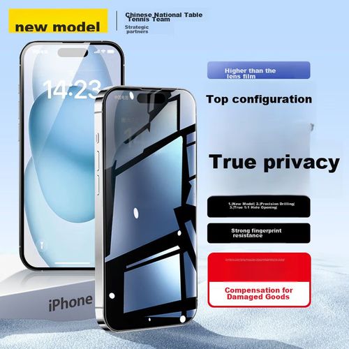 Protector de Pantalla Privacidad PISEN para iPhone 16 Plus/15 Plus