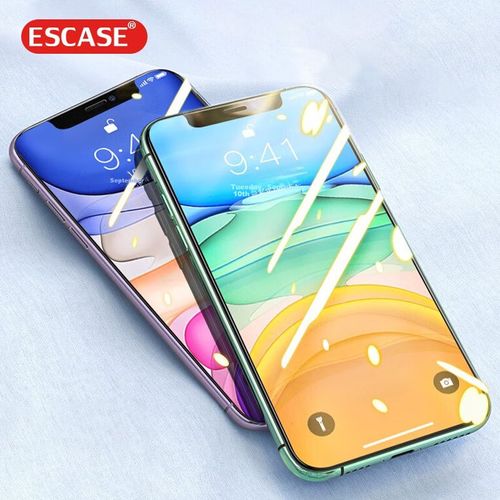 Protector de Pantalla Cristal Templado ESCASE para iPhone 11/XR