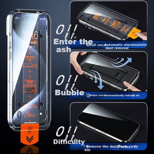 Protector de Pantalla Anti-Espía Smorss para iPhone 14 Pro Max