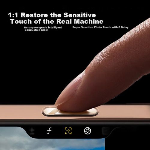 Protector de Pantalla Cristal Templado KOOLIFE para Botón iPhone 16 Pro Max/16 New Plus