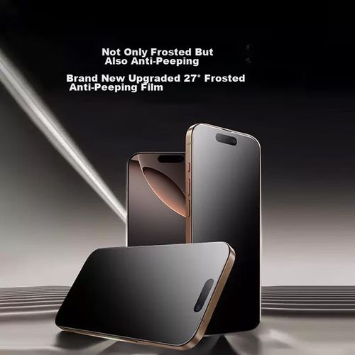 Protector de Pantalla Mate Anti-Espías Langling para iPhone 16 Pro Max