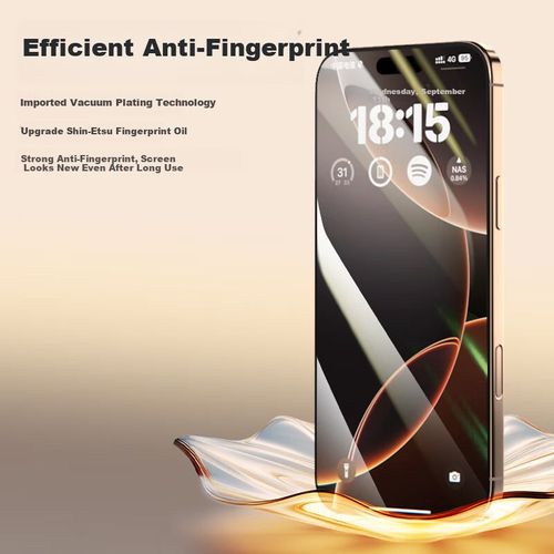 Protector de Pantalla Privacidad Cristal Templado Langke para iPhone 16 Pro