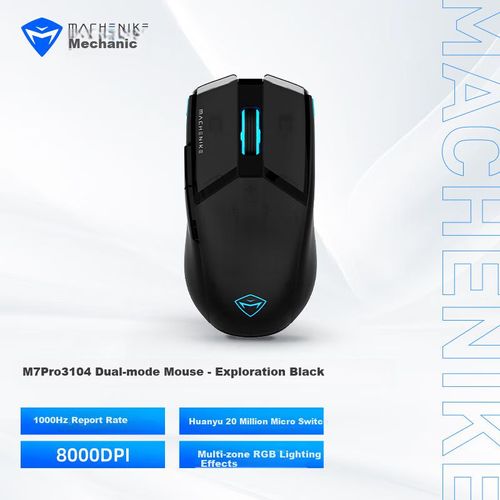Mouse Inalámbrico Machenike M7Pro Negro