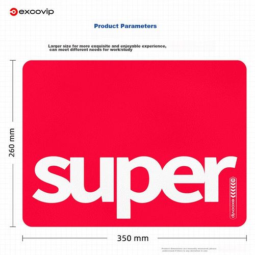 Mouse Pad Exco Mountain Night Vidrio 350X260 Mm