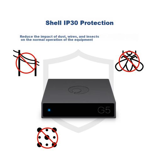 Router Beirui G5 Cableado 5 Puertos Gigabit Vpn Empresarial