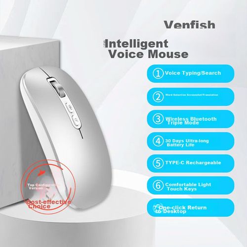 Mouse Inalámbrico Venfish Venfish M108 Gris