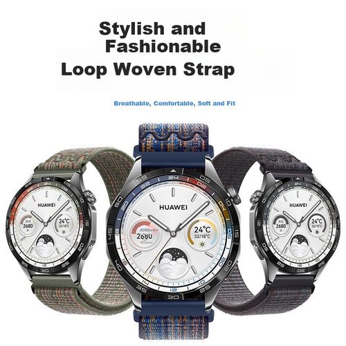 Correa De Nylon Xiaopijiang Tipo Lazo Para Huawei Watch Gt4/Gt3 Pro 22 Mm