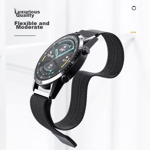 Correa Milanesa Canghua Bp73 Acero Inoxidable Para Honor Watch Y Xiaomi Watch 46/42 Mm