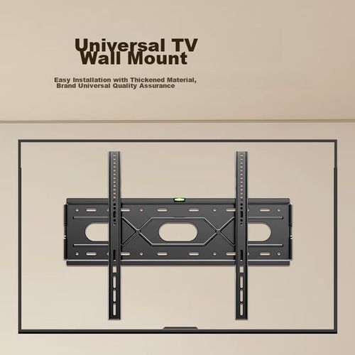 Jiangwutong Soporte de pared para TV 42"-90" acero reforzado, compatible Xiaomi/Hisense/TCL/Skyworth/Sony/LeTV/Konka/Haier/Huawei