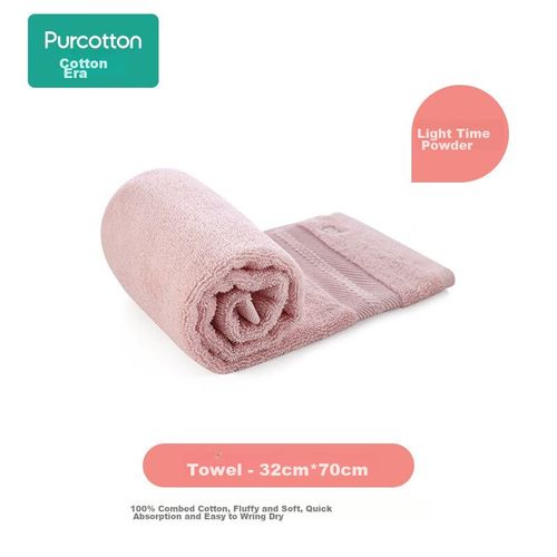 Toalla De Baño Purcotton 70X140Cm Rosa Claro Algodón 100%
