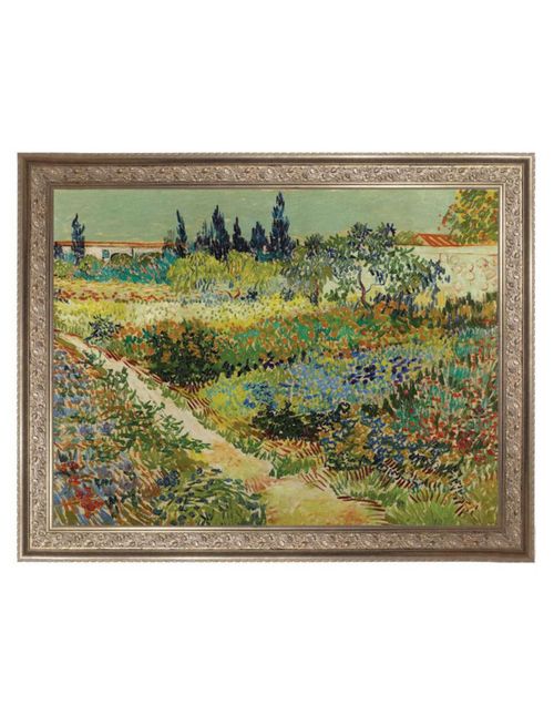 Jardín en Arles por Vincent Van Gogh con Marco Premier