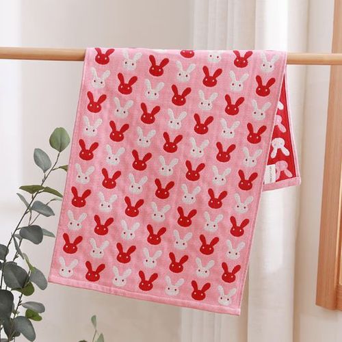 Toalla Gasa Fanyejia 35X75Cm Rosa Para Niños