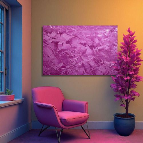 Cuadro Decorativo Abstracto 40x60cm Sueño Lavanda