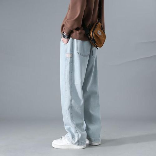 Jeans hombre Americanos rectos azules