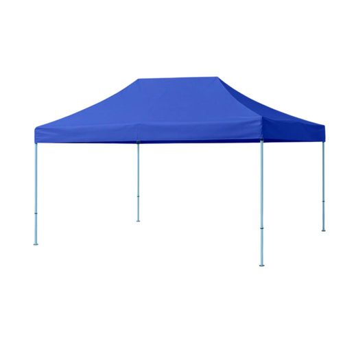 Ilios Innova | Toldo Plegable Azul 2x3 para Exteriores. Carpa Impermeable, Resistente al Clima. Estructura de Hierro y Tela Oxford 600D.