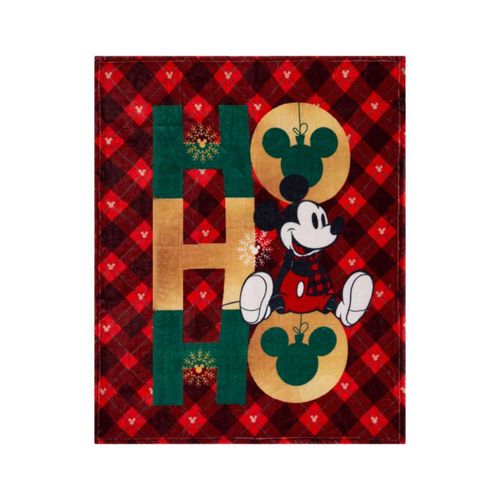 Cobertor Frazada Mickey Copo Navidad