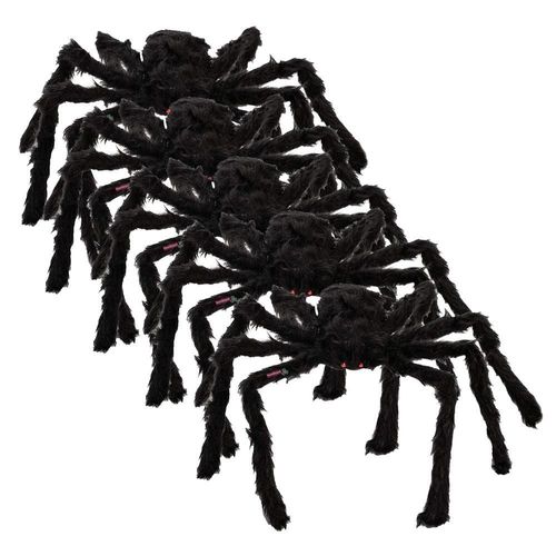 Arañas Negras para Decoración MXSRP-005 SpiderBoo Araña Gigante Peluda
