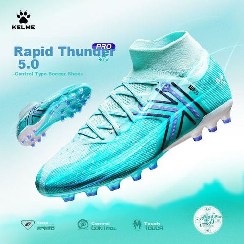 Tenis De Fútbol Kelme Jidian 5.0 Mg Verde Corte Alto