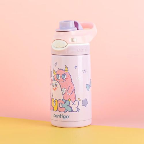 Termo Contigo Drinkenoughwater Acero Inoxidable 0.41 Litros Niños