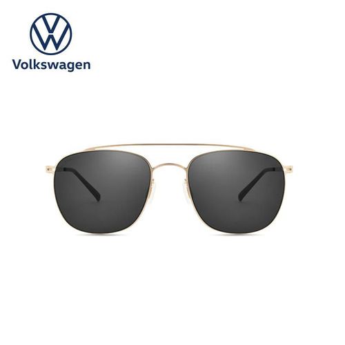 Lentes de Sol Volkswagen Urban Classic Protección UV Unisex Dorado Gris Claro C1