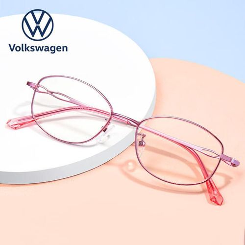 Lentes para Presbicia Volkswagen Titanio Filtro Luz Azul Dama Rosa Cerezo