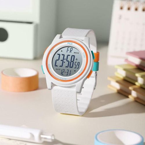 Reloj Fila Fiva Dopamine Electrónico Resistente Al Agua Alarma Para Niña