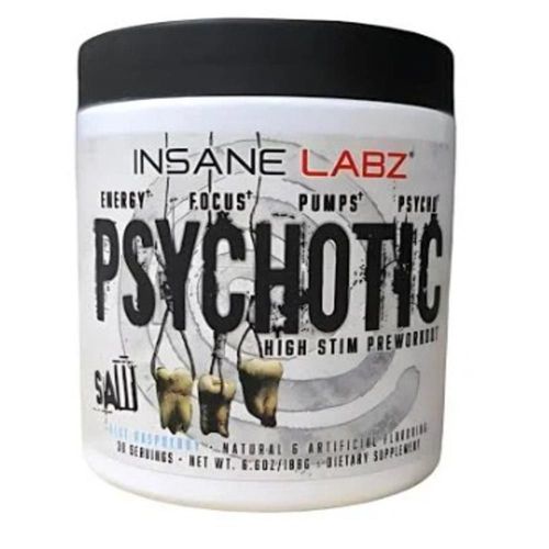 Insane Psychotic Saw 30 Serv Blue Raspberry