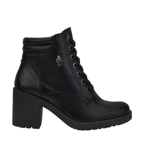BOTA CORTA DAMA HPC POLO MILITAR 1056305 COLOR NEGRO