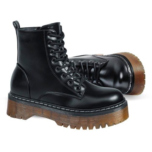 BOTA CORTA DAMA GOODYEAR MILITAR 1171861 COLOR NEGRO