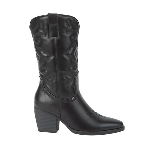 BOTA 3/4 DAMA TIERRA BENDITA VAQUERO 1224158 COLOR NEGRO