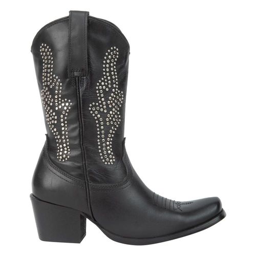 BOTA 3/4 DAMA JC MCCOY VAQUERO 1258209 COLOR NEGRO