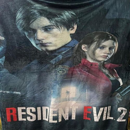 Exclusiva! Cobija Frazada Ultra Suave Resident Evil 2