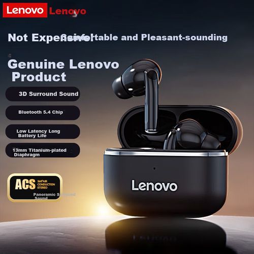 Audífonos Inalámbricos Lenovo Ea230 Negro