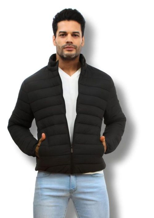 Chamarra Básica para Caballero – Modelo AF25318 Negro