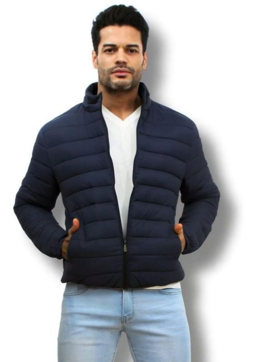 Chamarra Básica para Caballero Tallas Extras– Modelo AFX25319 Marino