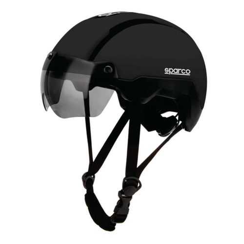 Sparco Casco Multifuncional Con Luz Y Gafas Magnéticas