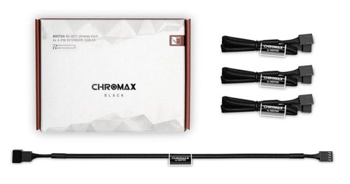 NOCTUA 4 CABLES DE EXTENSION NA-SEC1 CH.BK