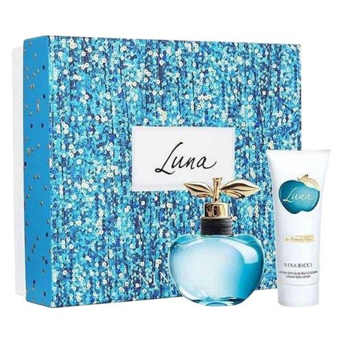 SET NINA RICCI LUNA 2 PZS EDT 80ML/CREAMY BODY LOTION 100ML