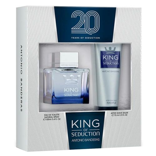 Z4 SET KING OF SEDUCTION 20 YEARS 2PZS 100ML EDT SPRAY/ AFTER SHAVE 75ML