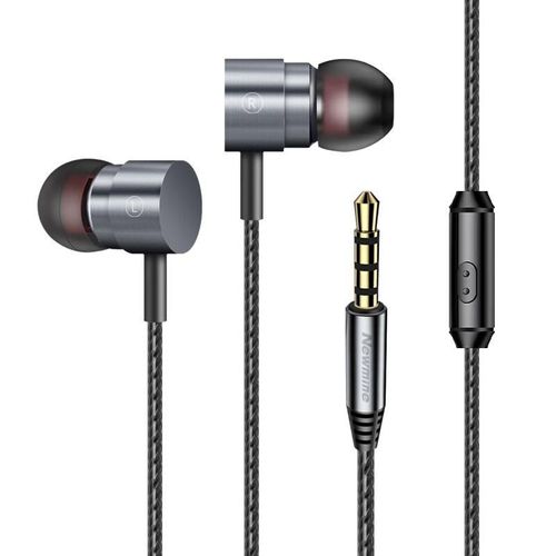 Audífonos Newmine XL06 In-Ear Grises