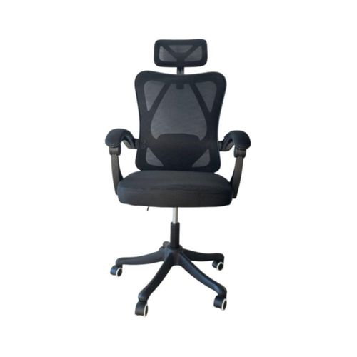 Ilios Innova | Silla Ergonómica para Oficina: Soporte Lumbar y Ajustable Color Negro