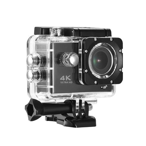 Camara de Accion, Camara para Moto4k, 2 Pulgadas Pantalla, 170 ° Gran Angular, WiFi, Antivibración Inteligente, HOGAWAY