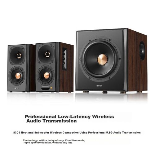 Subwoofer EDIFIER Inalámbrico Hi-Res 2.1 Hi-Fi