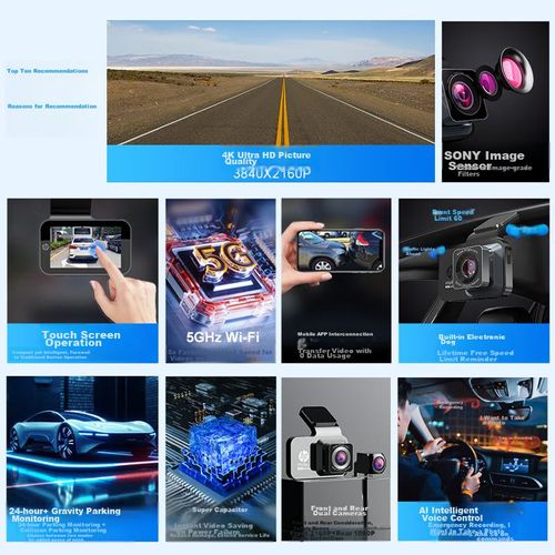 Cámara para Auto F969 2160P/4K