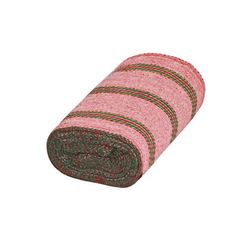 Rollo de 25m de jerga sarga ligera roja