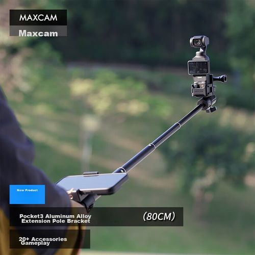 Selfie Stick Maxcam Pocket 3 Extensible 0.8M