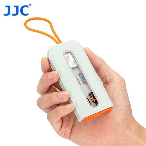 Caja De Almacenamiento Jjc Mck-Cfa6Go Para 6 Tarjetas Cfexpress Y 12 Tf