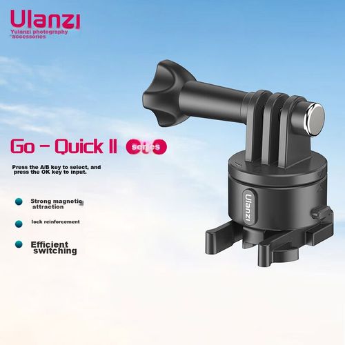 Soporte Ulanzi Go-Quick Ii Tipo Pato Para Gopro Y Dji Action