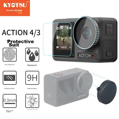 Kit De Protección Kyotsu Para Dji Osmo Action 4/3 Negro