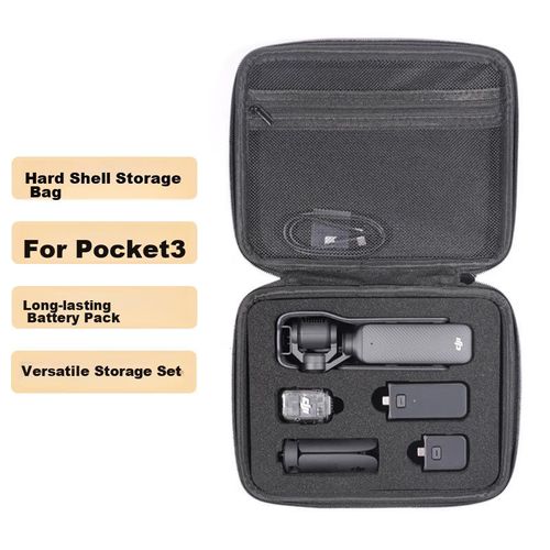 Bolsa Qiyeshou De Almacenamiento Para Dji Pocket 3 Negra